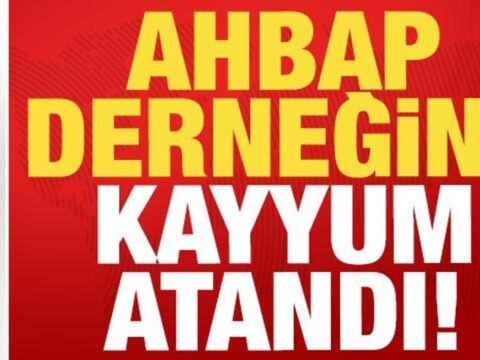 Ahbap dernegi sorusturmasinda flas gelisme resmen kayyum atandi 3m5CFFLe